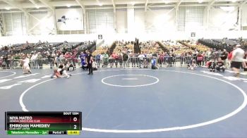 75 lbs Quarterfinal - Emirkhan Mamediev, Club Not Listed vs Niya Mateo, Geneva Wrestling Club