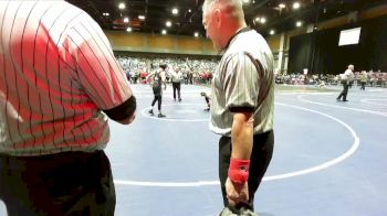 106 lbs Champ. Round 2 - Grant Dixon, Oakdale vs Ethan Temple, Woodcreek