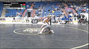 189 lbs Consy Rd Ii - Jayden Imler, Chestnut Ridge vs Ty Blasko, Derry Area