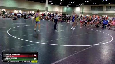 152 lbs Round 4 (6 Team) - Carson Bennett, Charlotte vs Aiden Supers, BEE City