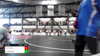 94-100 lbs Semifinal - Dominick Turner, STL Warrior vs Ian Rotramel, Backyard Brawlers - Midwest