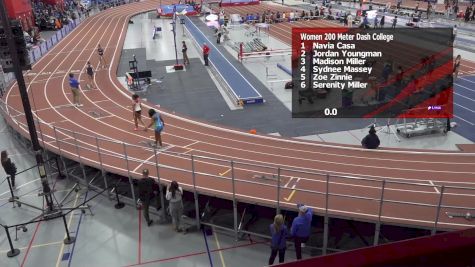 Women's 200m, Finals 10