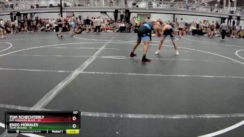 157 lbs Round 3 (8 Team) - ENZO MORALES, Team Arizona vs Tom Schechterly, Mat Assassins Black