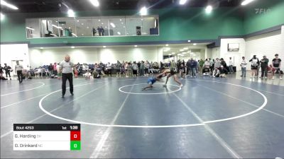 126 lbs Consi Of 32 #1 - Gradey Harding, OH vs Dylan Drinkard, NC