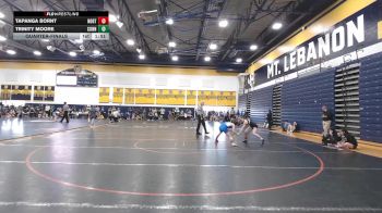 112 lbs Quarterfinal - Tapanga Bornt, North Allegheny vs Trinity Moore, Connellsville