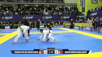 Angelus Ronildo Franca Duarte vs Eduardo Lopes Dos Santos Ferreir 2026 European Jiu-Jitsu IBJJF Championship