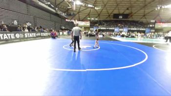 Girls 4A 100 lbs Cons. Round 1 - Aubrey Morris, Camas (Girls) vs Mayrani Castillo, Richland (Girls)