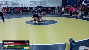 138 lbs Cons. Round 2 - John Strader, Silverton vs Samuel Gomez, Century