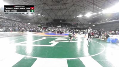 Boys 3A 106 lbs Champ. Round 2 - Rodrigo Panfilo-Ortiz, Sedro-Woolley vs Zach Joyner, Ridgeline
