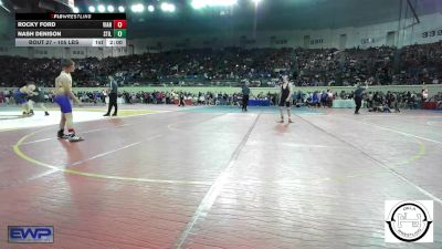 105 lbs Round Of 32 - Rocky Ford, Vian Wrestling Club vs Nash Denison, Stillwater Wrestling