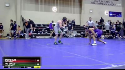 141 lbs Quarterfinal - Jacob Ruiz, Unattached vs Pat Gould, Life University