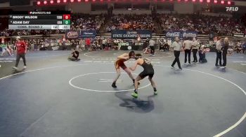 D 1 113 lbs Cons. Round 2 - Brody Wilson, Terrebonne vs Adam Day, Live Oak