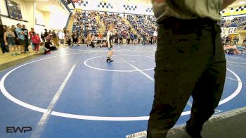 70 lbs Quarterfinal - Conner Woods, Salina Wrestling Club vs Gauge Huffman, Northeast Take Down Club