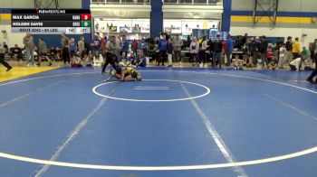 84 lbs Quarterfinal - Max Garcia, Rangers W.C. vs Holden Davis, Brecksville