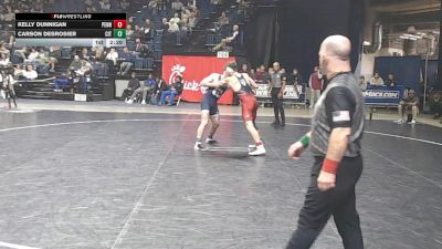 149 lbs Consi Of 4 - Kelly Dunnigan, Penn vs Carson DesRosier, The Citadel