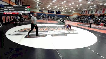 141 lbs Cons. Round 2 - Owen Becker, Wisconsin - Platteville vs Jack Major, Concordia College (Moorhead)