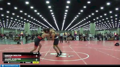 197 lbs Cons. Round 1 - Xavier Schecter, Ottawa University vs Dawson Skelton, Guelph Wc