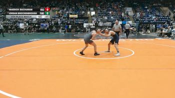 1 - 138 lbs 5th Place Match - Jordan Brockenbrough, Parry McCluer vs Maddox Buchanan, Holston