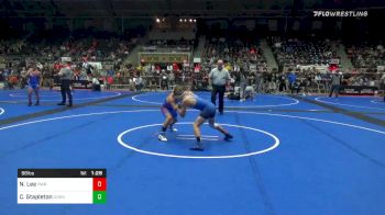 96 lbs Prelims - Nathan Lee, Power WC vs Cash Stapleton, Chandler Takedown Club