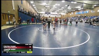 84 lbs Cons. Semi - Connor Avery, Westlake vs Colton Young, Uintah Jr High Wrestling