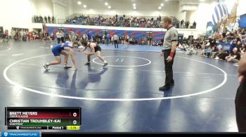 145 lbs Cons. Semi - Brett Meyers, Coeur D Alene vs Christian Troumbley-Karkoski, Sandpoint