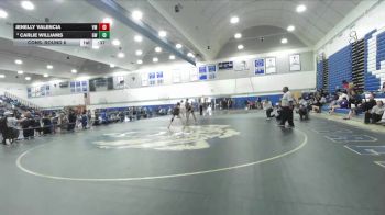 110 lbs Cons. Round 6 - Jenelly Valencia, Vista Murrieta vs Carlie Williams, Golden West