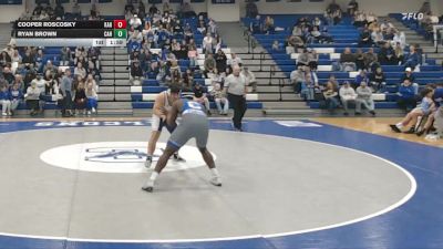 215 lbs Ryan Brown, Connellsville Area Hs vs Cooper Roscosky, Kiski Area Hs