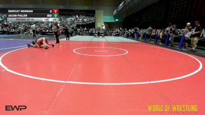 85 lbs Round Of 16 - Bentley Newman, Illinois Valley Youth Wrestling vs Jacob Fuller, Middleton Wrestling Club