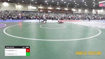 110 lbs Quarterfinal - Dakota Anderson, Team Aggression vs Jacob Palumbo, Tracy Wrestling Club