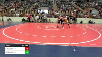 130 lbs Consolation - Andrew Hausler, Heard County USA Takedown vs Keller Mitchell, Harris County Wrestling Club