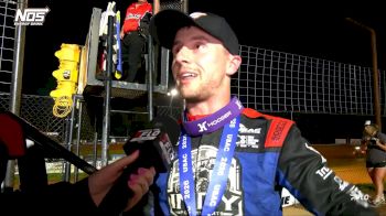 Logan Seavey Reacts After Bloomington USAC Indiana Midget Week Win