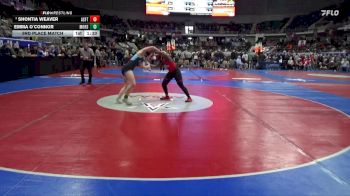 1-5A 138 3rd Place Match - Shontia Weaver, Alabama School For The Blind vs Emma O`connor, Moody Hs