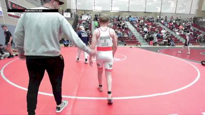126 lbs Quarterfinal - Bennett Testin, Fighting Squirrels Wrestling Club vs Matthew Hamilton, Team Real Life Wrestling
