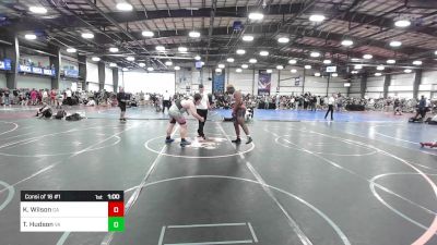 285 lbs Consi Of 16 #1 - Kwadrus Wilson, GA vs Thomas Hudson, VA