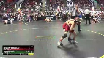 72 lbs Round 3 (4 Team) - Emmett Donnelly, Bedford vs Liam McClain, Clinton