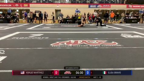 Ashlie Martinez vs Elisa Bravo 2024 ADCC Austin Open