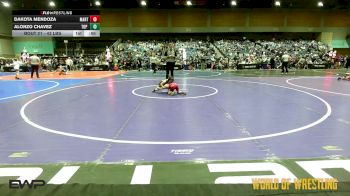 43 lbs Round Of 16 - Dakota Mendoza, Mantanona TC vs Alonzo Chavez, Top Rank