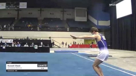 Russell Black - Floor, Gymnastics World Inc. - 2021 USA Gymnastics Development Program National Championships
