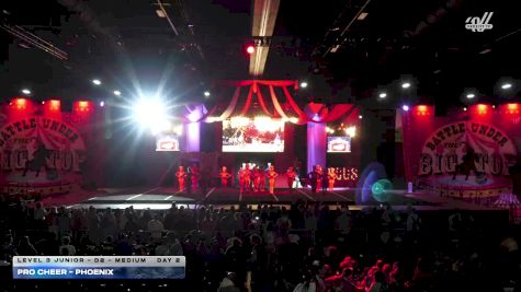 Pro Cheer - Phoenix [2025 L3 Junior - D2 - Medium Day 2] 2025 ASC Battle Under the Big Top Grand Nationals