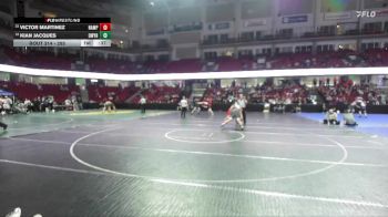 285 lbs Cons. Round 2 - Kian Jacques, Owyhee vs Victor Martinez, Nampa