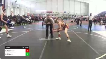 120 lbs Round Of 32 - Benjamin Koch, Western Slope Elite vs Cooper Riley, Elite Force