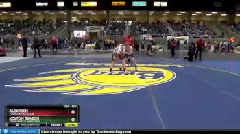 120 lbs Semifinal - Alex Rich, Thurston Mat Club vs Kolton Season, Team Umpqua Wrestling