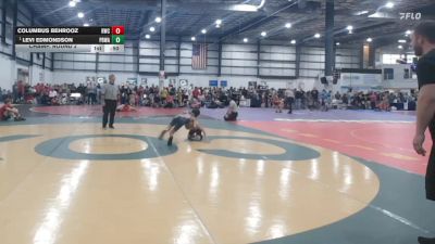 65 lbs Champ. Round 2 - Levi Edmondson, Pit Bull Wrestling Academy vs Columbus Behrooz, Richmond Wrestling Club