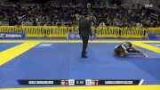 Laurah Elizabeth Hallock vs Nicole Jordan Mathew 2025 Pan IBJJF Jiu-Jitsu No-Gi Championship
