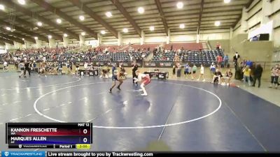 165 lbs Quarterfinal - Kannon Freschette, WA vs Marques Allen, AZ