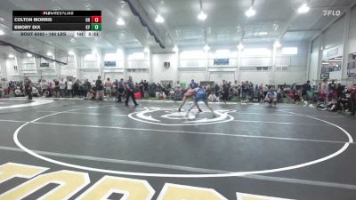 160 lbs Quarterfinal - Colton Morris, OH vs Emory Dix, KY
