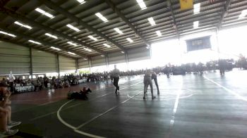 113 lbs Quarterfinal - Kaidan Ybarra, Fallon Outlaws WC vs Armani Martin, Independent