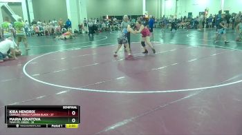 155 lbs Semis & Wb (16 Team) - Maria Ignatova, Team STL Green vs Kira Hendrix, Charlies Angels Florida Black