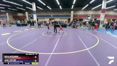 57 lbs Round 3 - Nyla Kitchens, Dead Shot Wrestling Club vs Kari Taylor, All American Wrestling Club