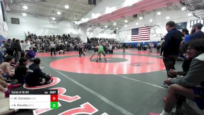 145 lbs Consi Of 16 #2 - William Dimeola, New Dorp-PSAL vs Albert Peralta, Bathgate Campus-PSAL